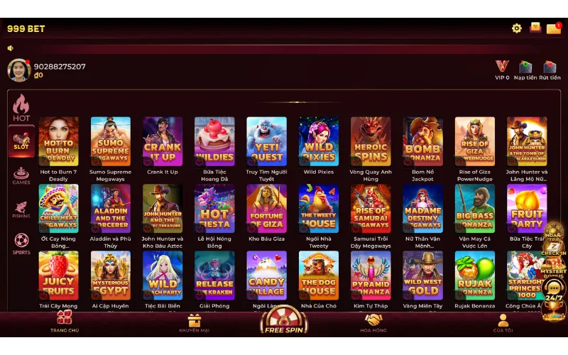 Slot Game 999BET